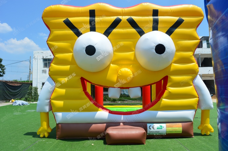 YKB003 Spongebob Bouncy Castle