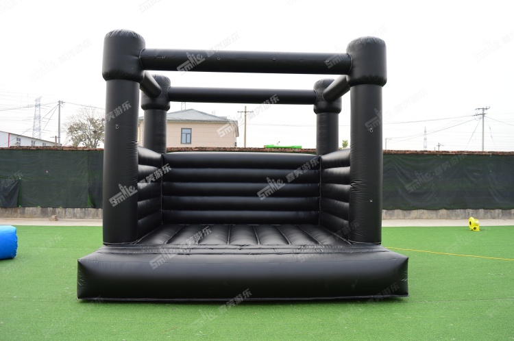 YKB057 Black Wedding Bouncy Castle