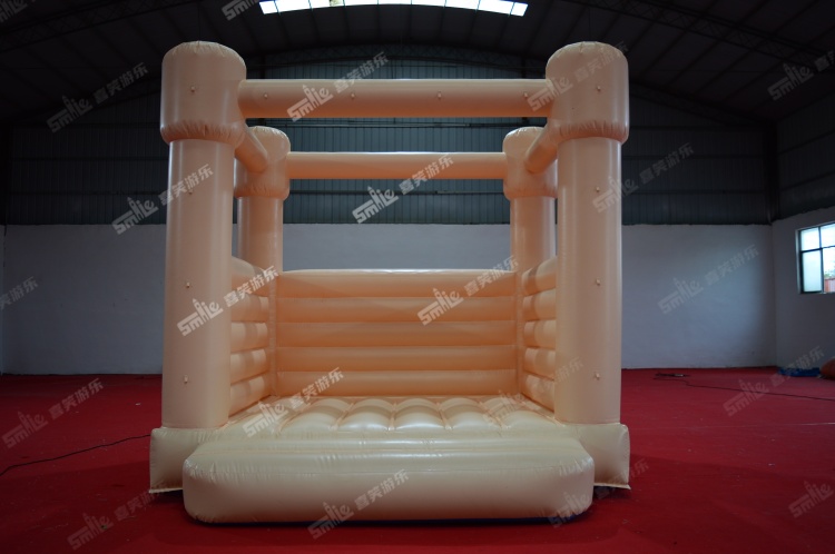 YKB061 Beige Wedding Bouncy Castle