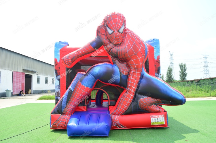 YKB074 Spiderman Bounce House