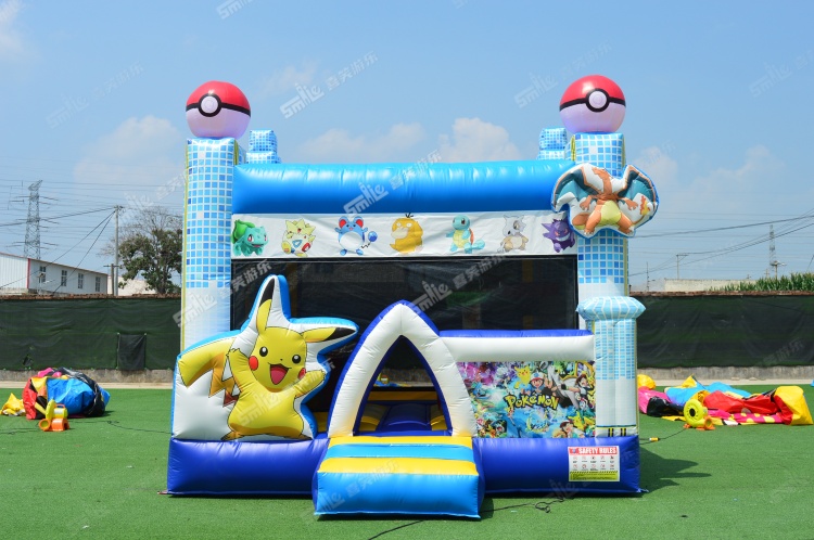 YKB075 Pokemon Bouncy Castle