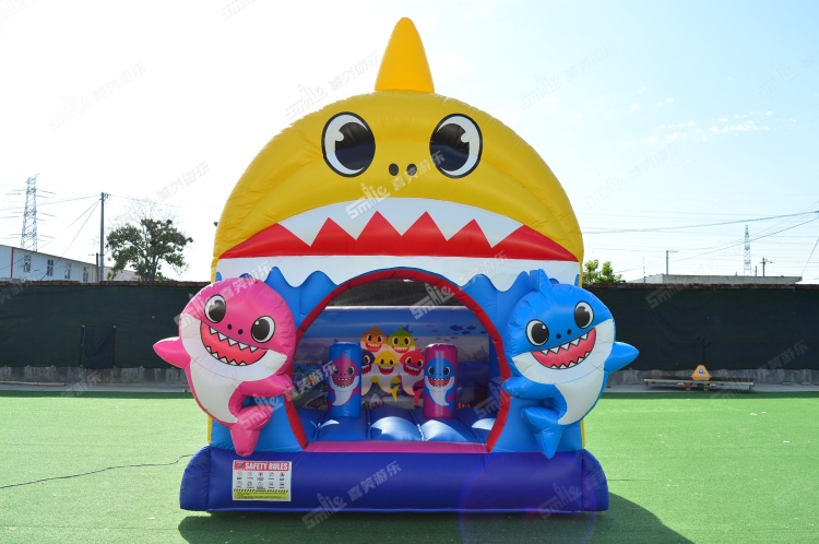 YKB080 Shark Bouncy Castle