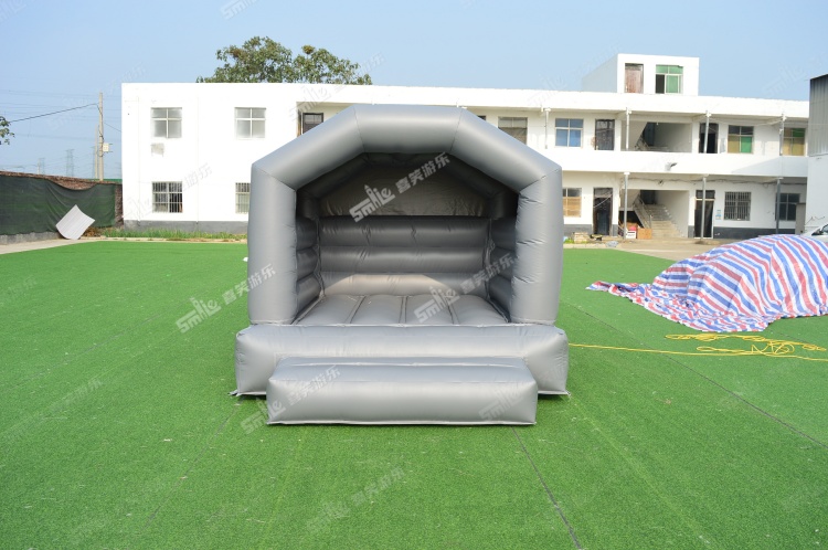 YKB097 Grey Wedding Bouncy Castle