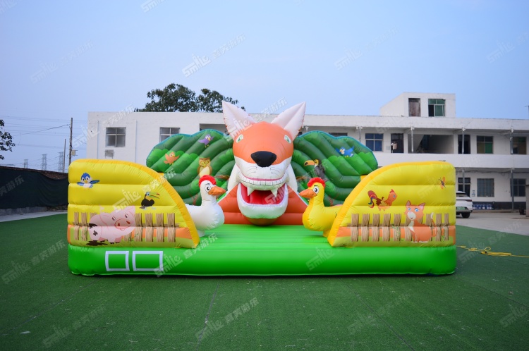 YKB102 Fox Bouncy Castle