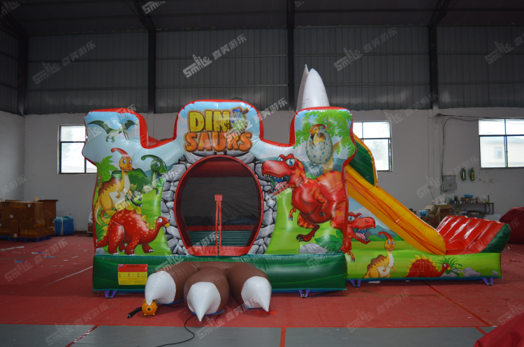 YKC035 T-Rex Inflatable Combo