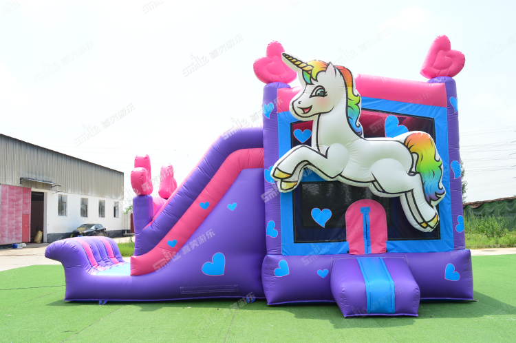 YKC070 Unicorn Bouncy Combo