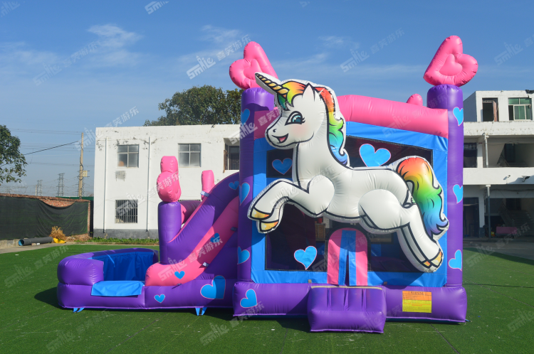 YKC085 Unicorn Bouncy Combo