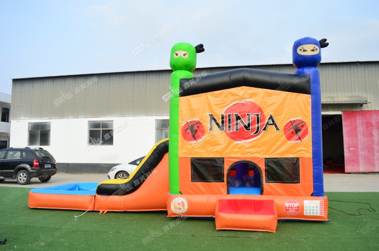 YKC159 Ninja Inflatable Combo