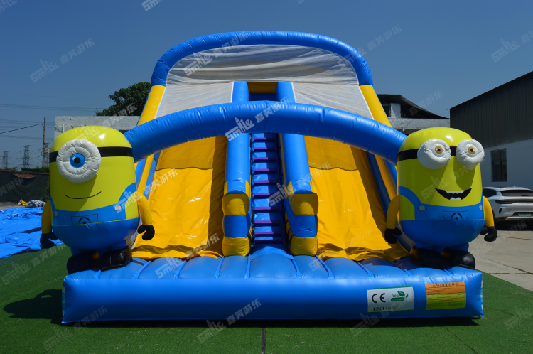 YKH002 Minions Inflatable Slide