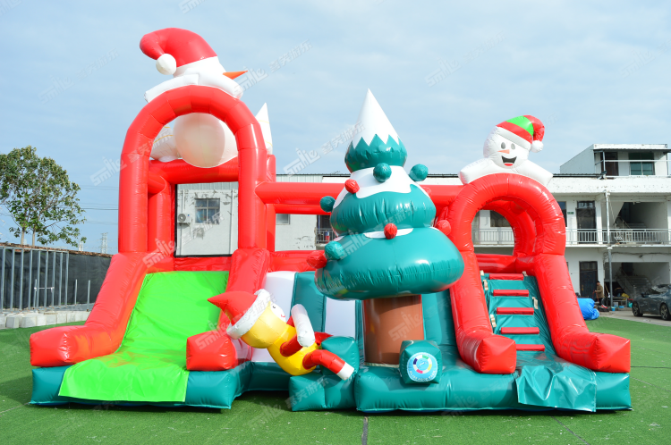 YKH020 Christmas Inflatable Slide