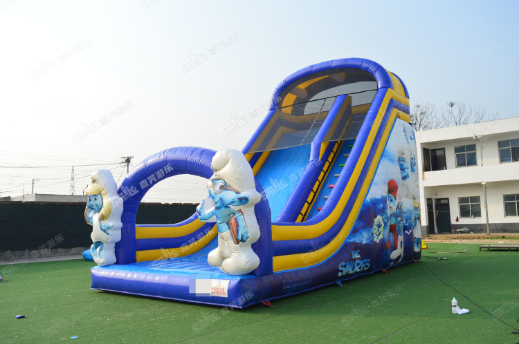 YKH033 Surfs Inflatable Slide