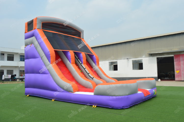 YKH052 Double Lane Inflatable Slide