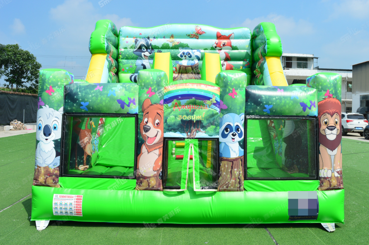 YKH061 Animal Inflatable Slide