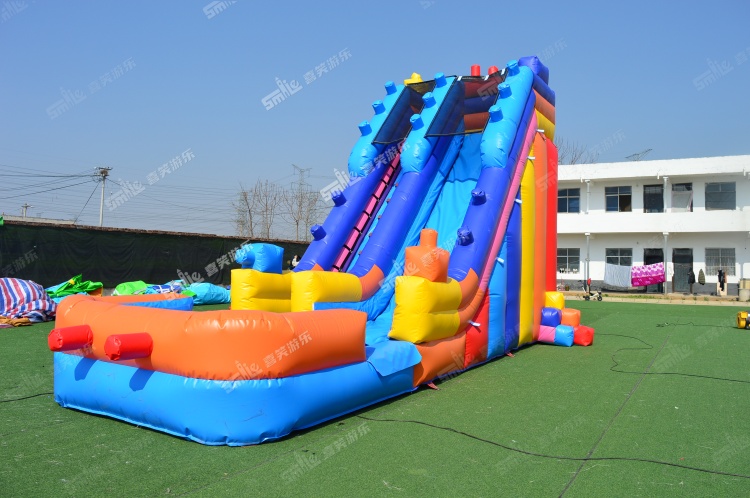 YKW015 Lego Water Slide Inflatable