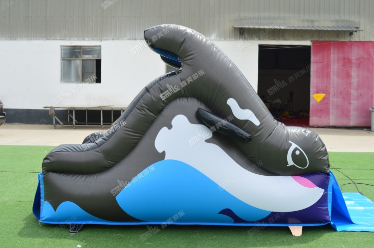 YKW039 Shark Inflatable Waterslide