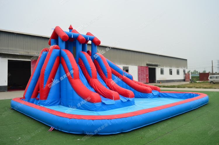 YKW040 Custom Waterslide Inflatable