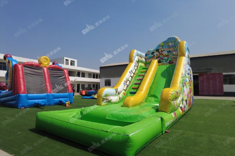 YKW044 Mickey Inflatable Water Slide