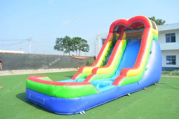 YKW060 Colorful Waterslide Inflatable