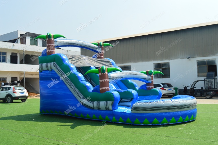 YKW061 Tropical Water Slide Inflatable