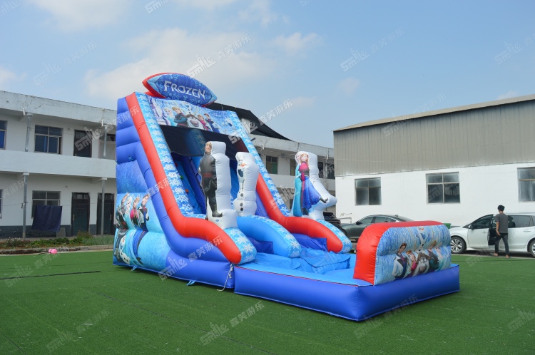 YKW070 Frozen Inflatable Water Slide