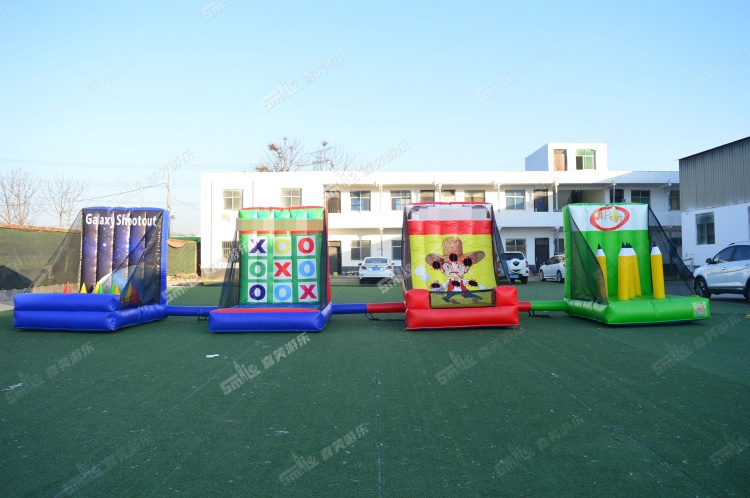 YKG034 Inflatable 4 In 1 Carnival