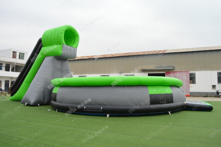 YKG041 Inflatable Cliff Jump With Airbag