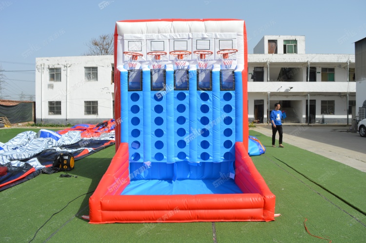 YKG067 Inflatable Basketball Connect Four