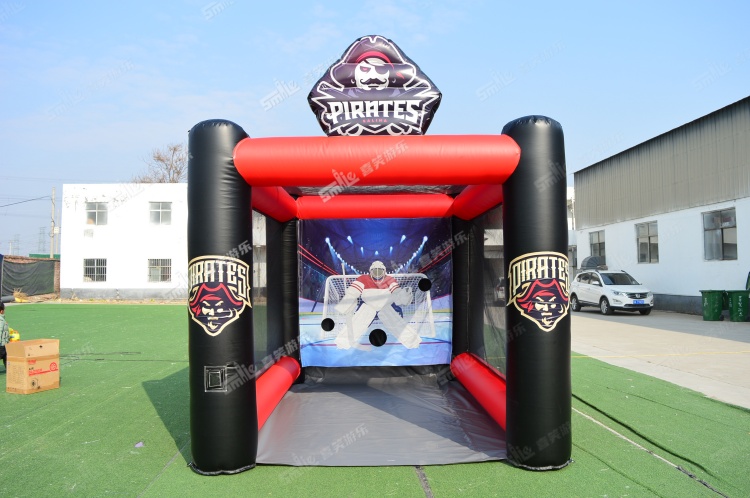 YKG076 Inflatable Hochey Slap Shot Game