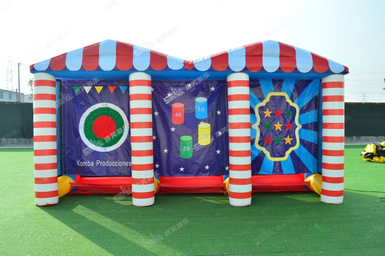 YKG087 Inflatable 3 In 1 Carnival