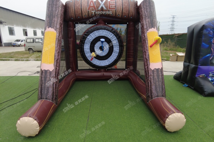 YKG106 Inflatable Axe Throw Game