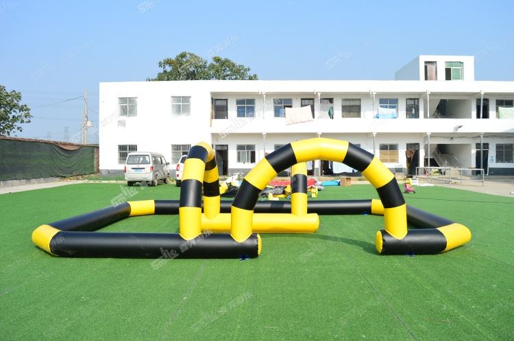 YKG143 Inflatable Go Kart Race Track