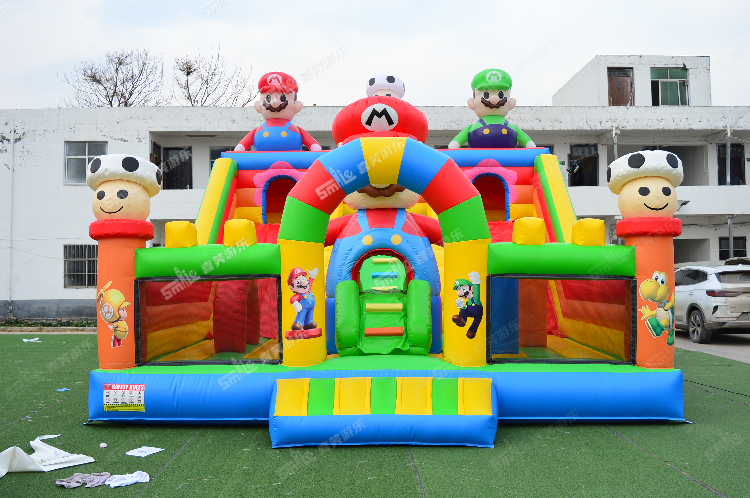 YKF003 Mario Inflatable Playground