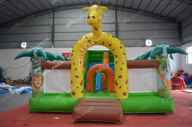 YKF007 Giraffe Inflatable Fun City