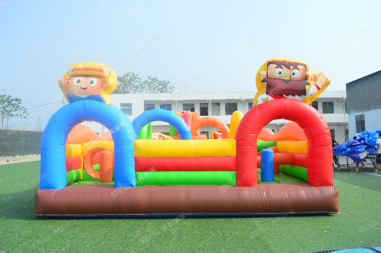 YKF012 Colorful Inflatable Playground