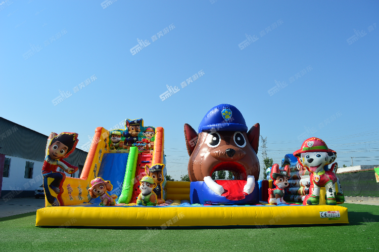 YKF041 Paw Patrol Inflatable Fun City