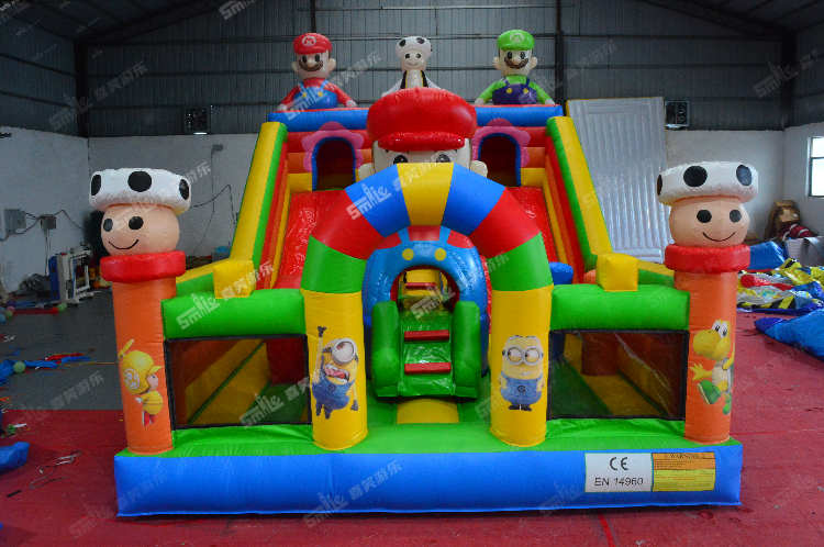 YKF042 Mario Inflatable Fun Park