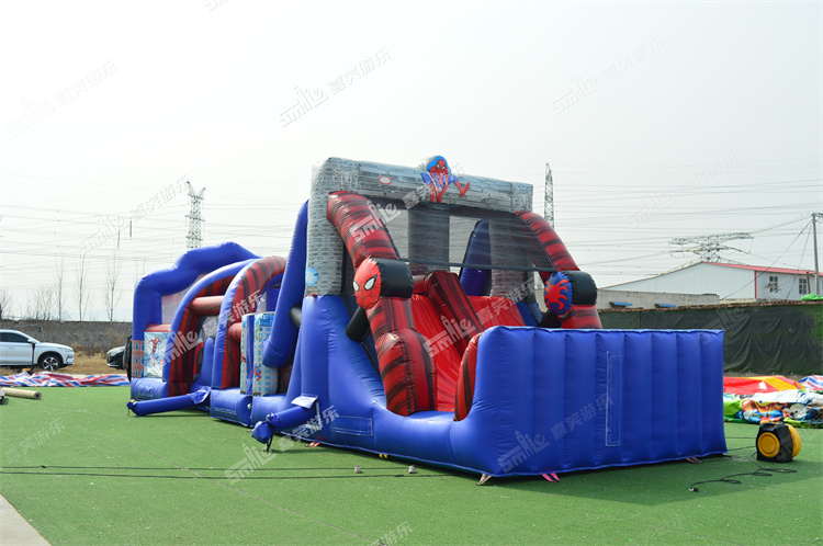 YKO014 Spiderman Obstacle Course