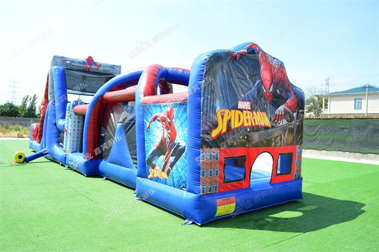 YKO031 Spiderman Obstacle Course