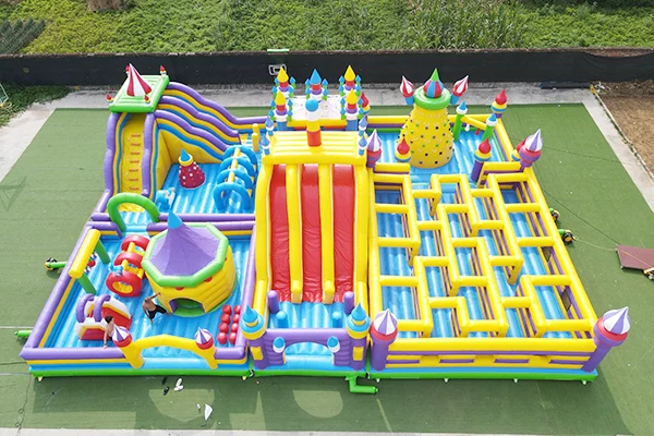 Giant Inflatable Theme Park