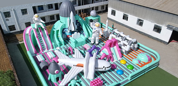 Giant Inflatable Theme Park